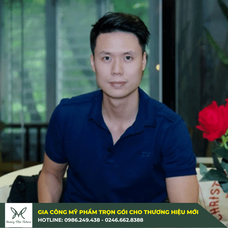 Ông Cao Minh - CEO hãng mỹ phẩm nam giới Intiman