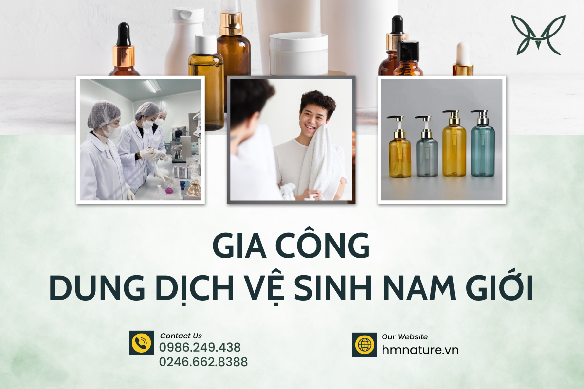 HƯƠNG MỘC NATURE NHẬN GIA CÔNG DUNG DỊCH VỆ SINH NAM GIỚI THEO YÊU CẦU