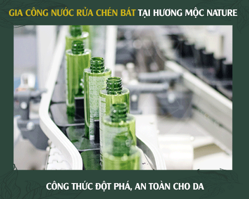 Gia công nước rửa chén bát công thức đột phá